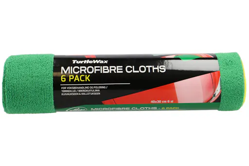 Turtle Wax Value Microfibres 6 pk