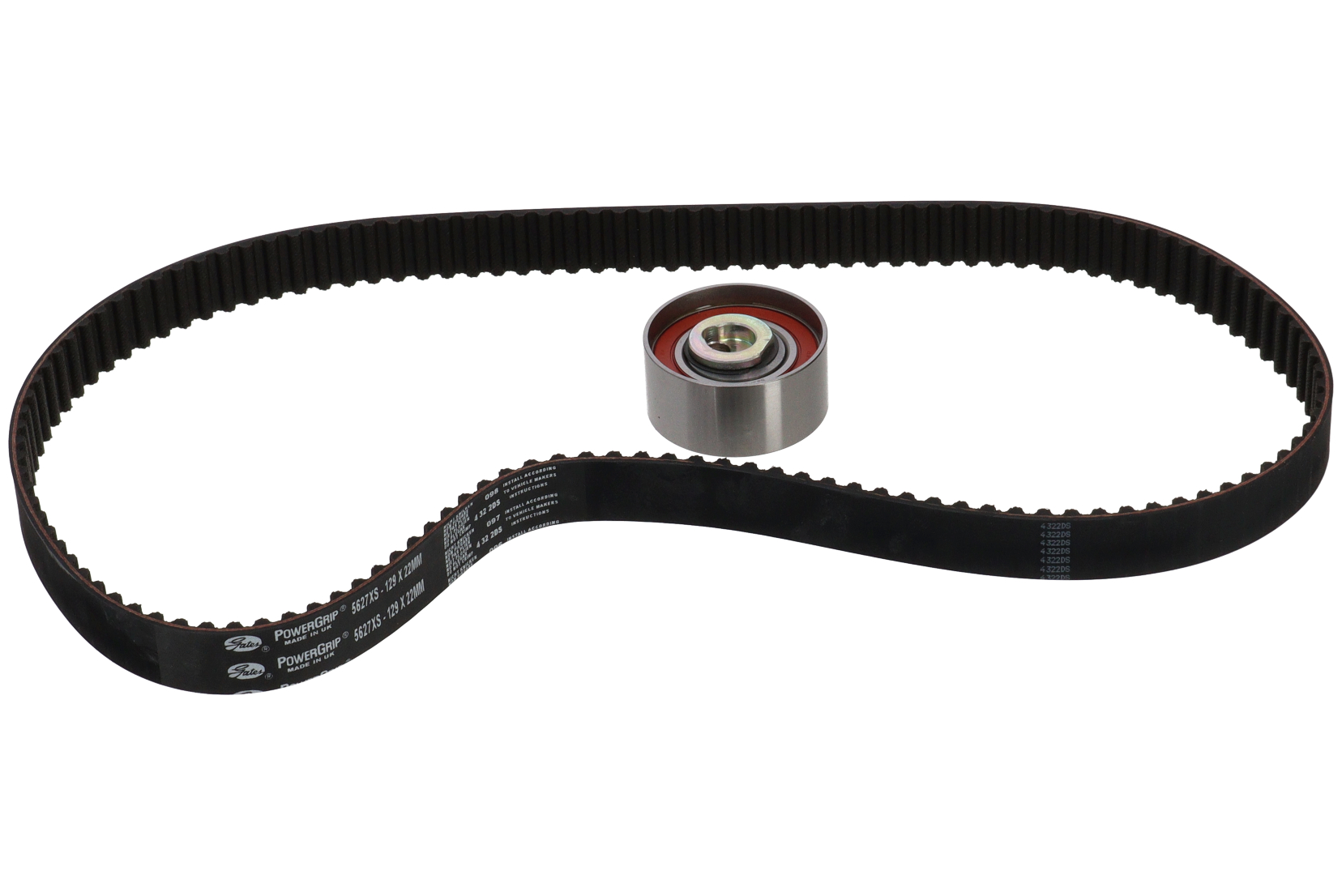 Registerreimsett uten vannpumpe