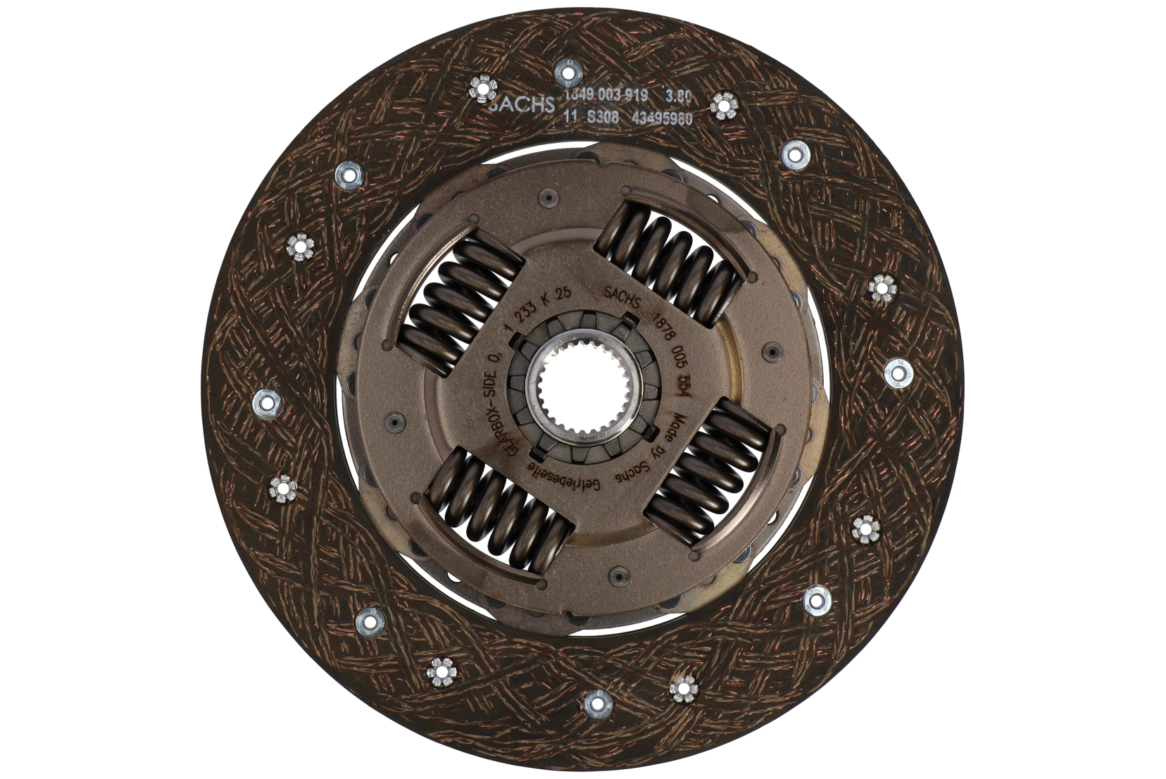 Svinghjul m/clutch