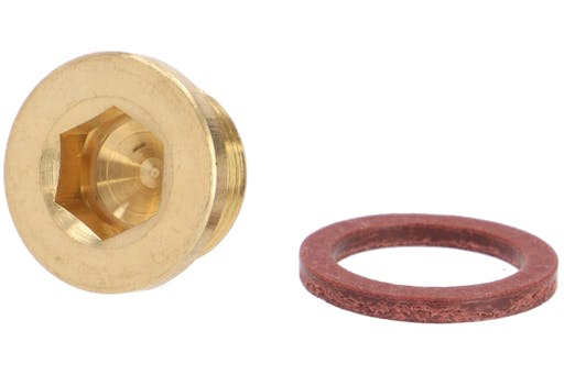 Tappeplugg, bunnpanne