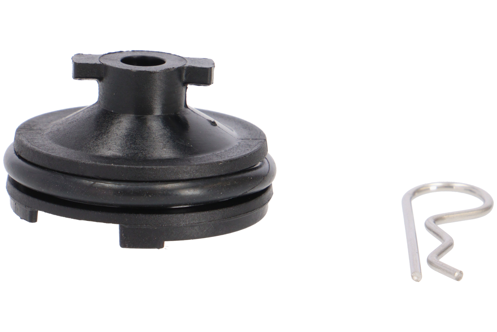 Tappeplugg, bunnpanne