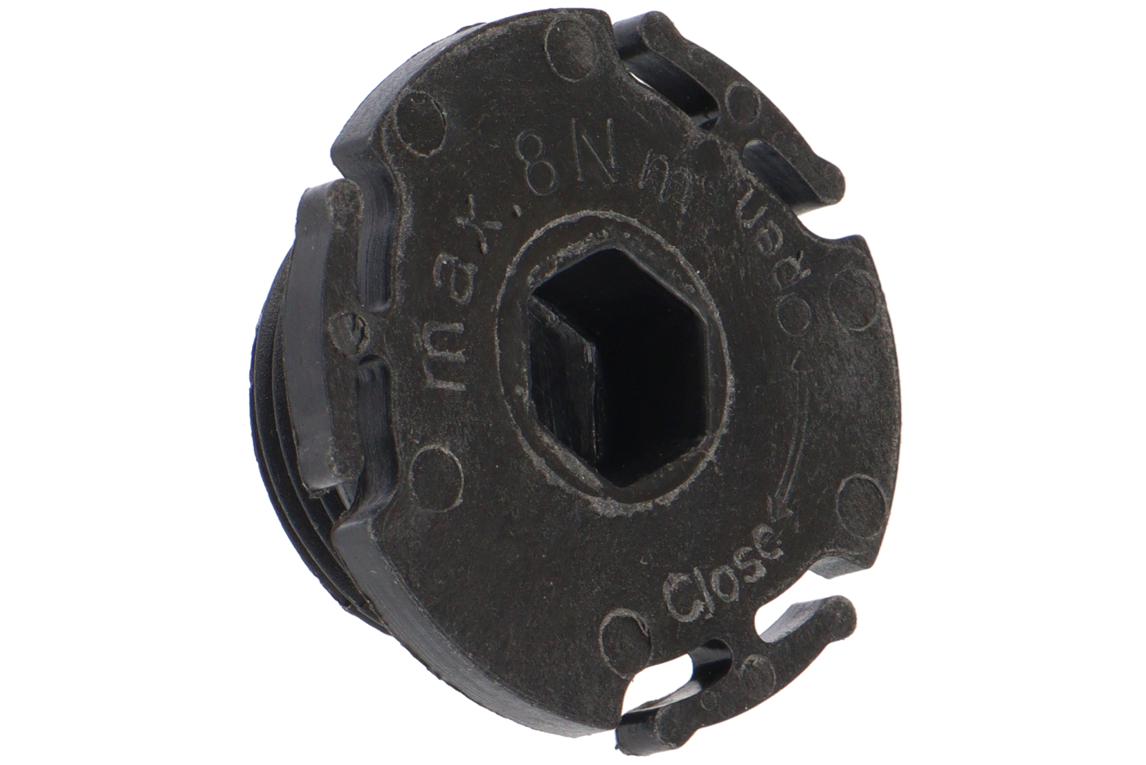 Tappeplugg, bunnpanne