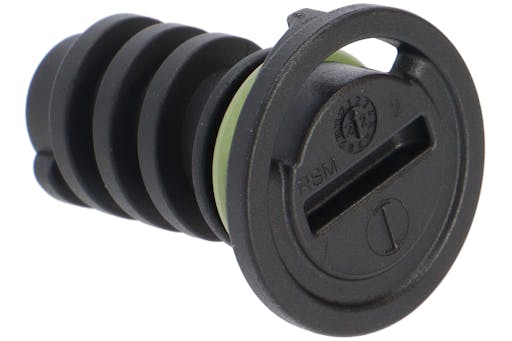 Tappeplugg, bunnpanne