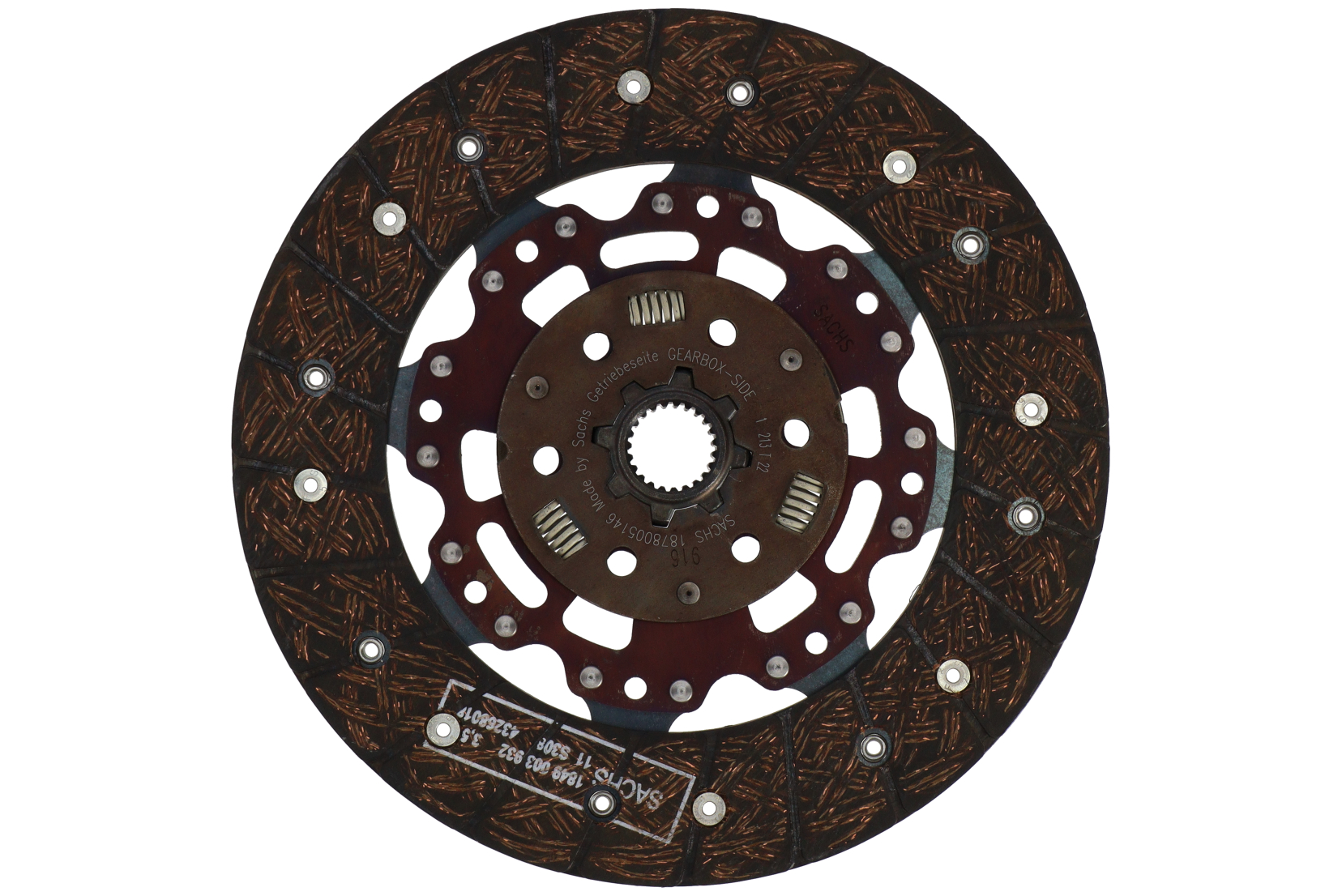 Svinghjul m/clutch