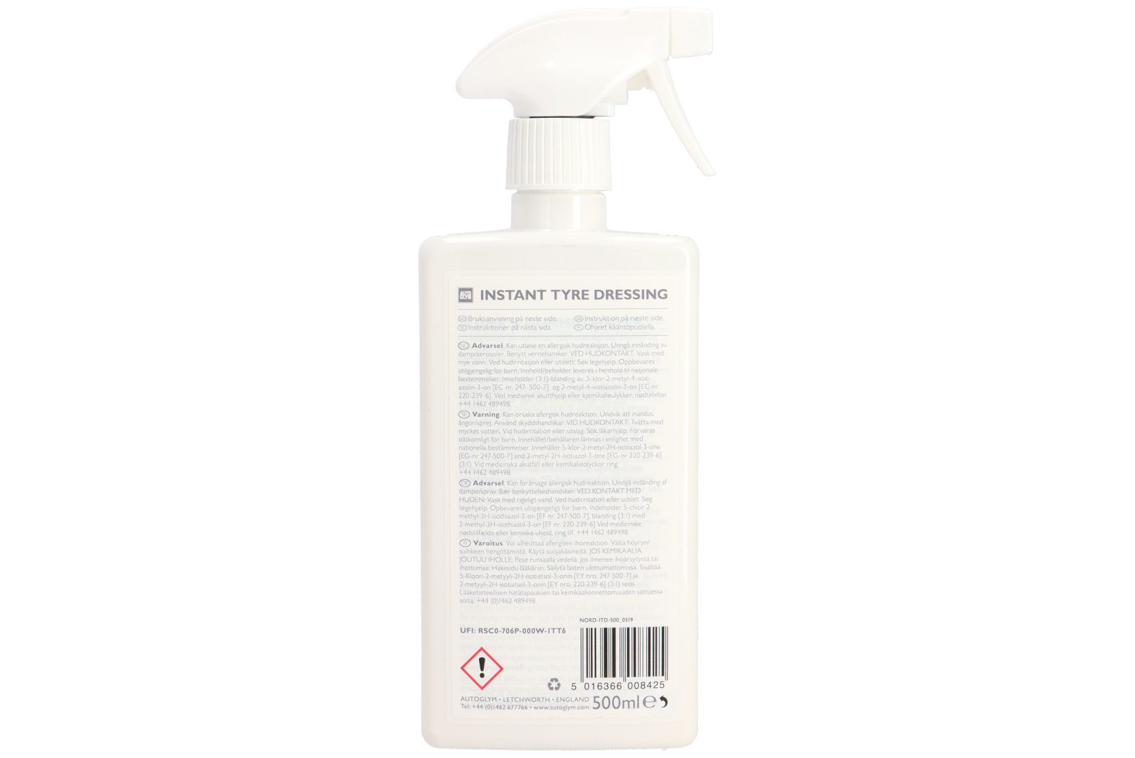 Autoglym Instant Tyre Dressing