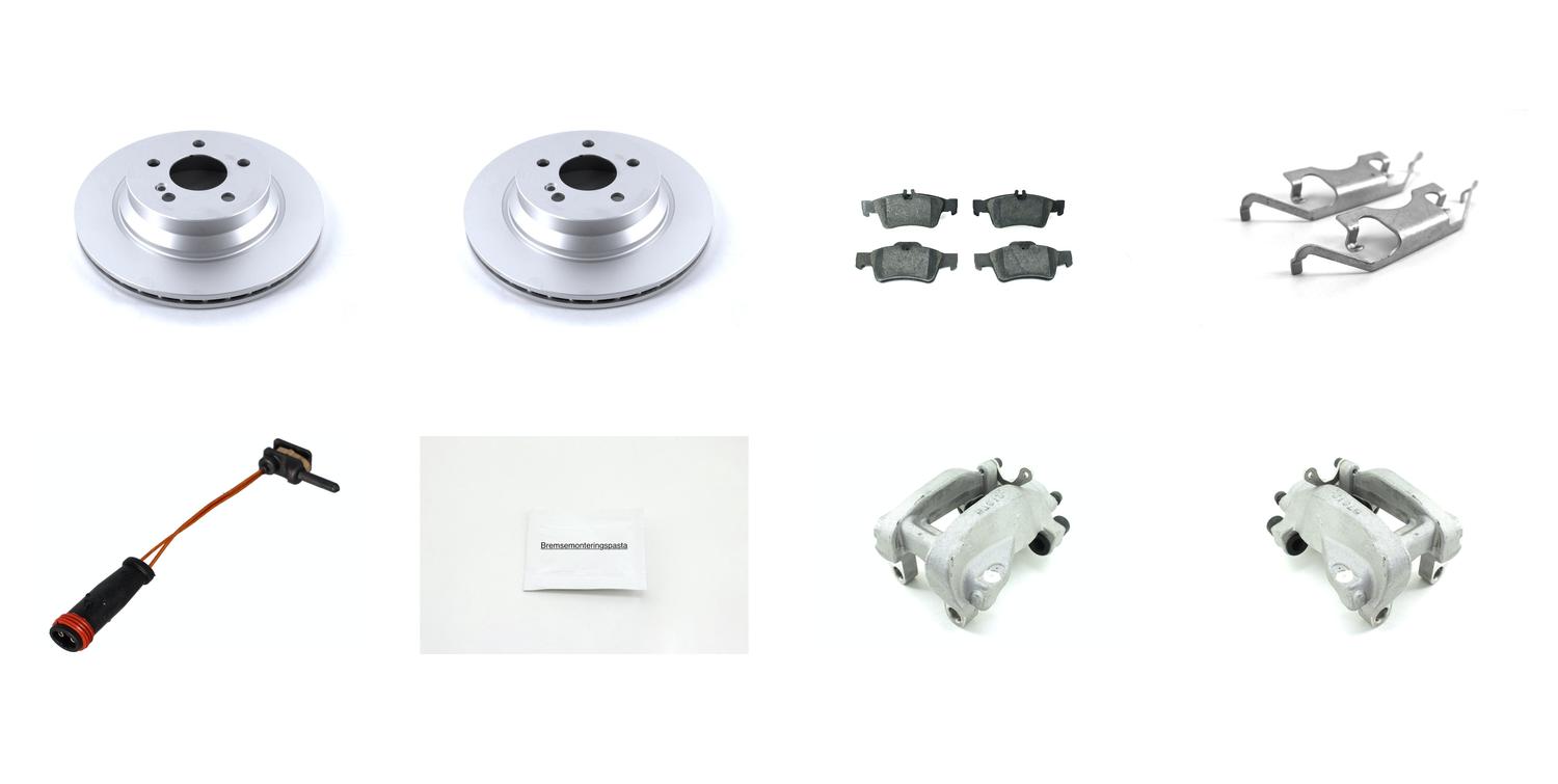 Bremsesett med calipere til Mercedes-Benz