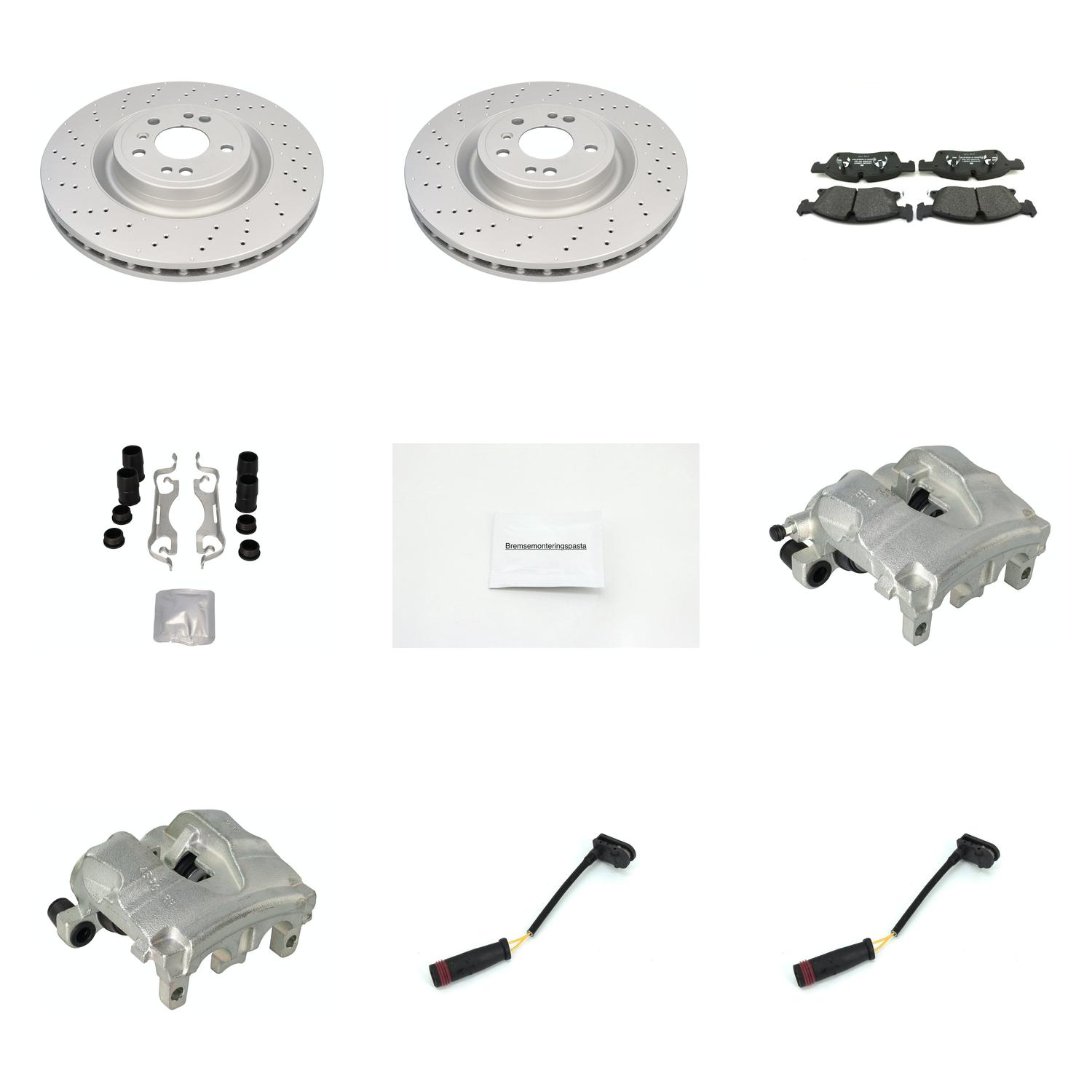 Bremsesett med calipere