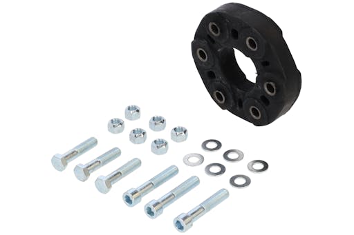 Mellomaksel, koblingskive