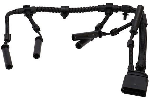 Glødeplugg, ledningsnett