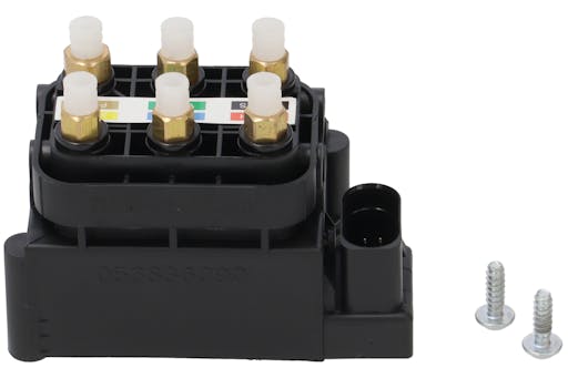 Luftkompressor, ventilenhet