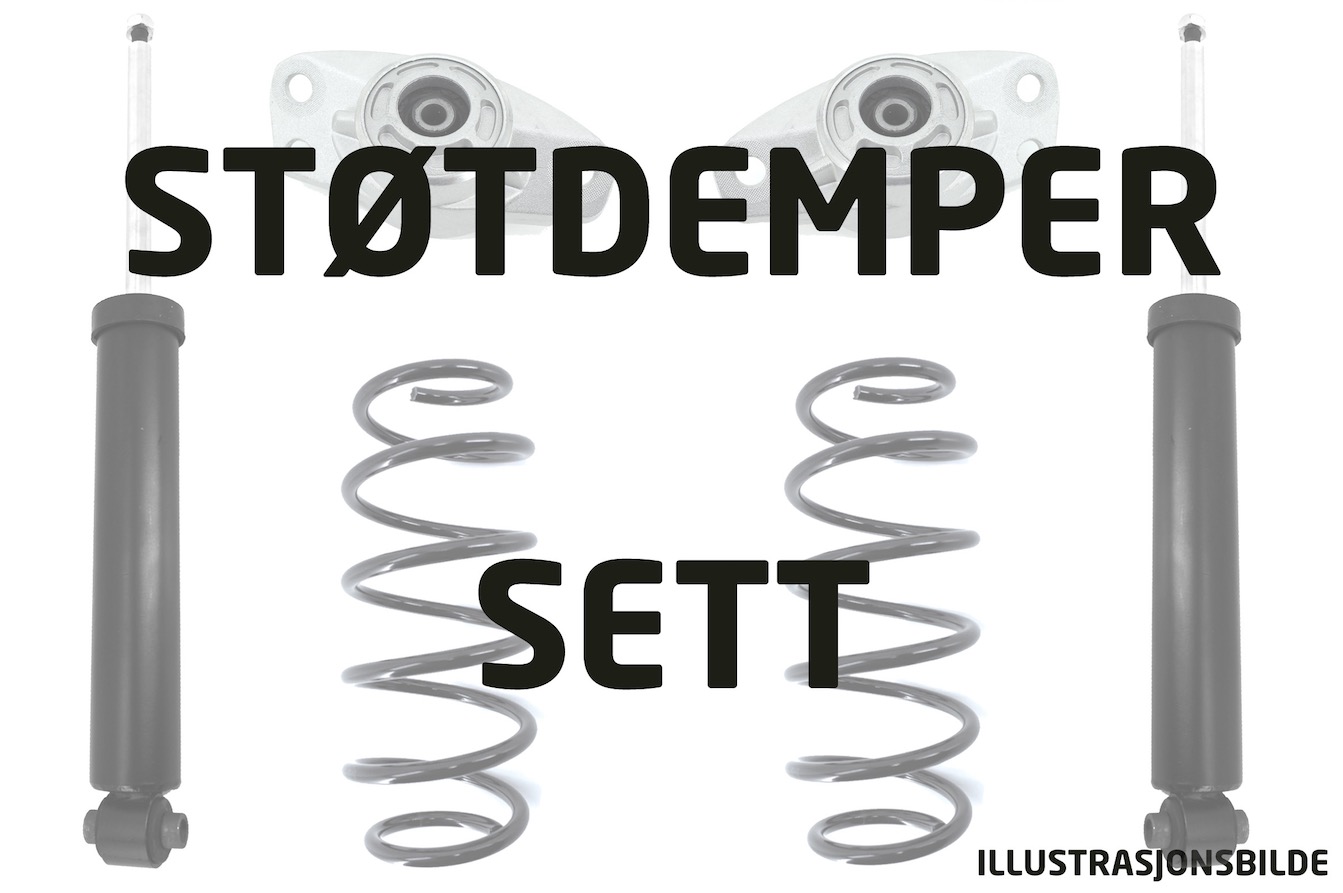 Støtdemper- og fjærsett