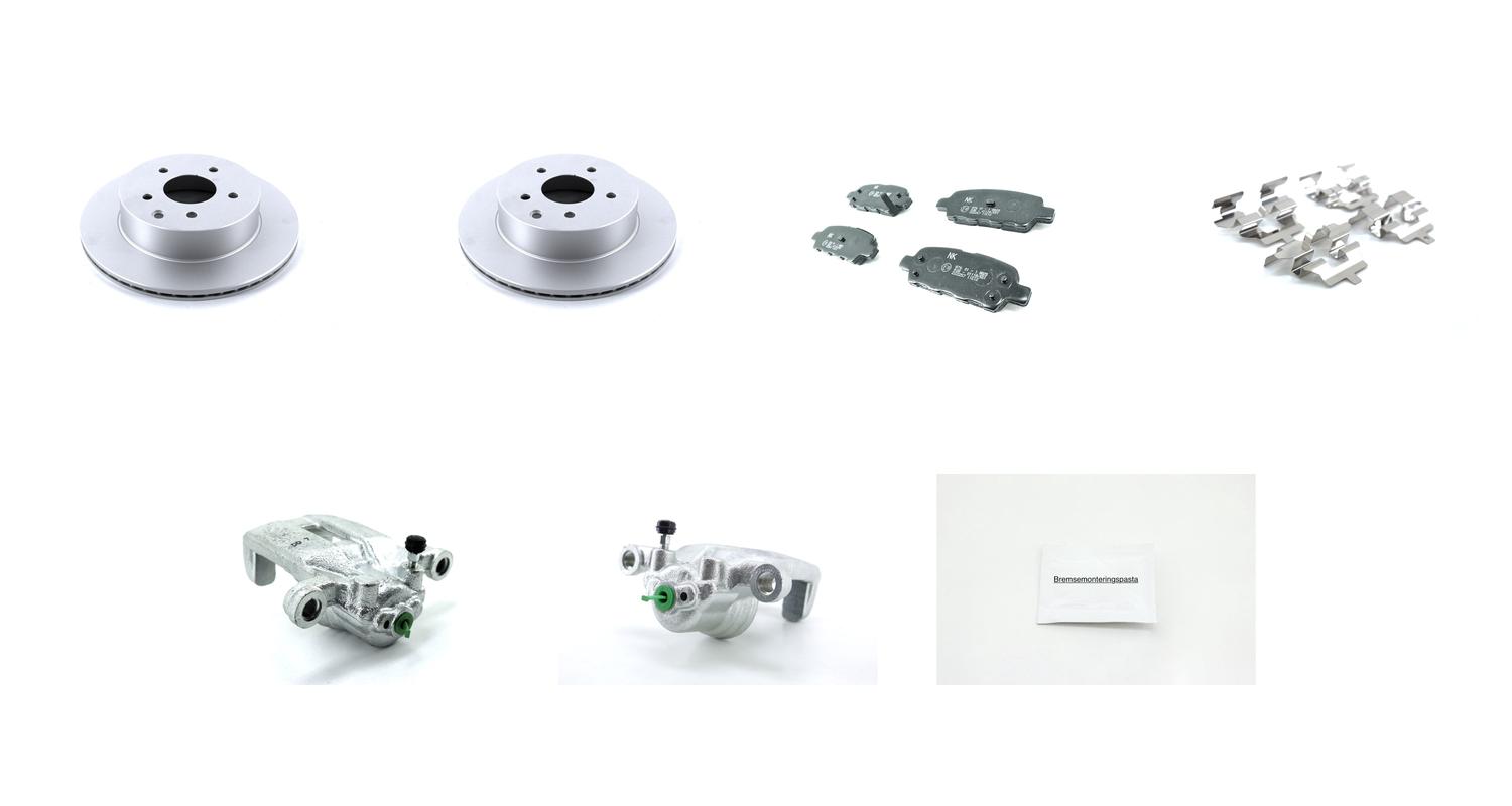 Bremsesett med calipere