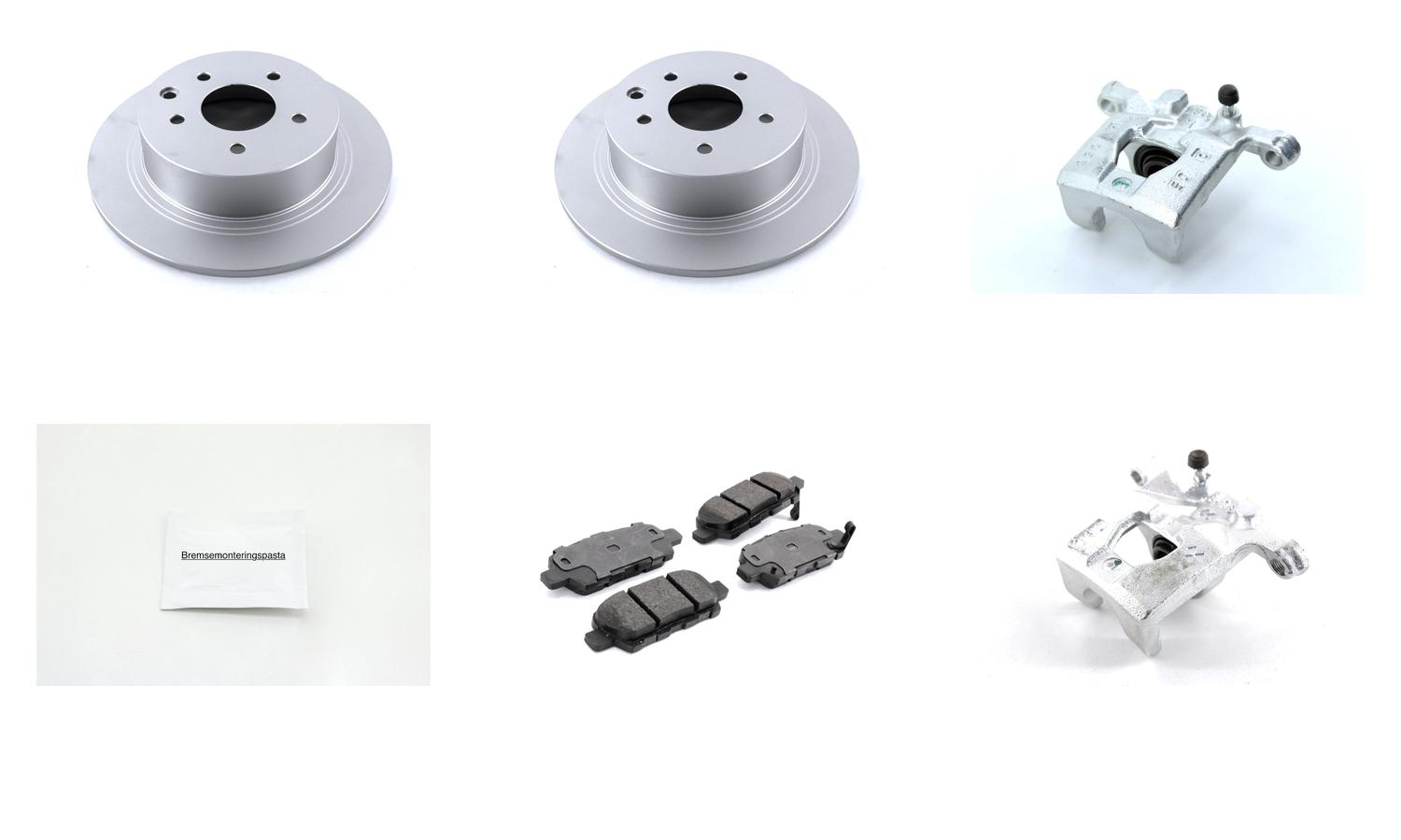 Bremsesett med calipere