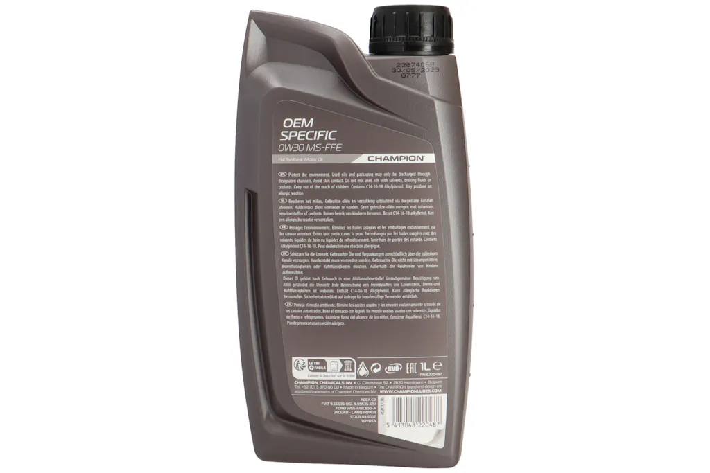 Champion OEM Spec 0W-30 MS-FFE 1L