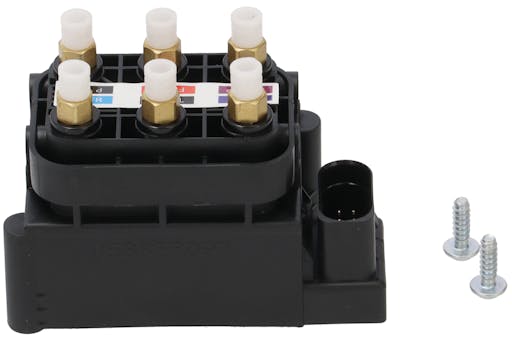 Luftkompressor, ventilenhet