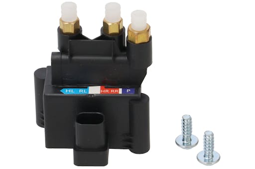 Luftkompressor, ventilenhet