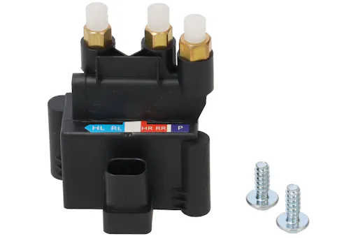 Luftkompressor, ventilenhet