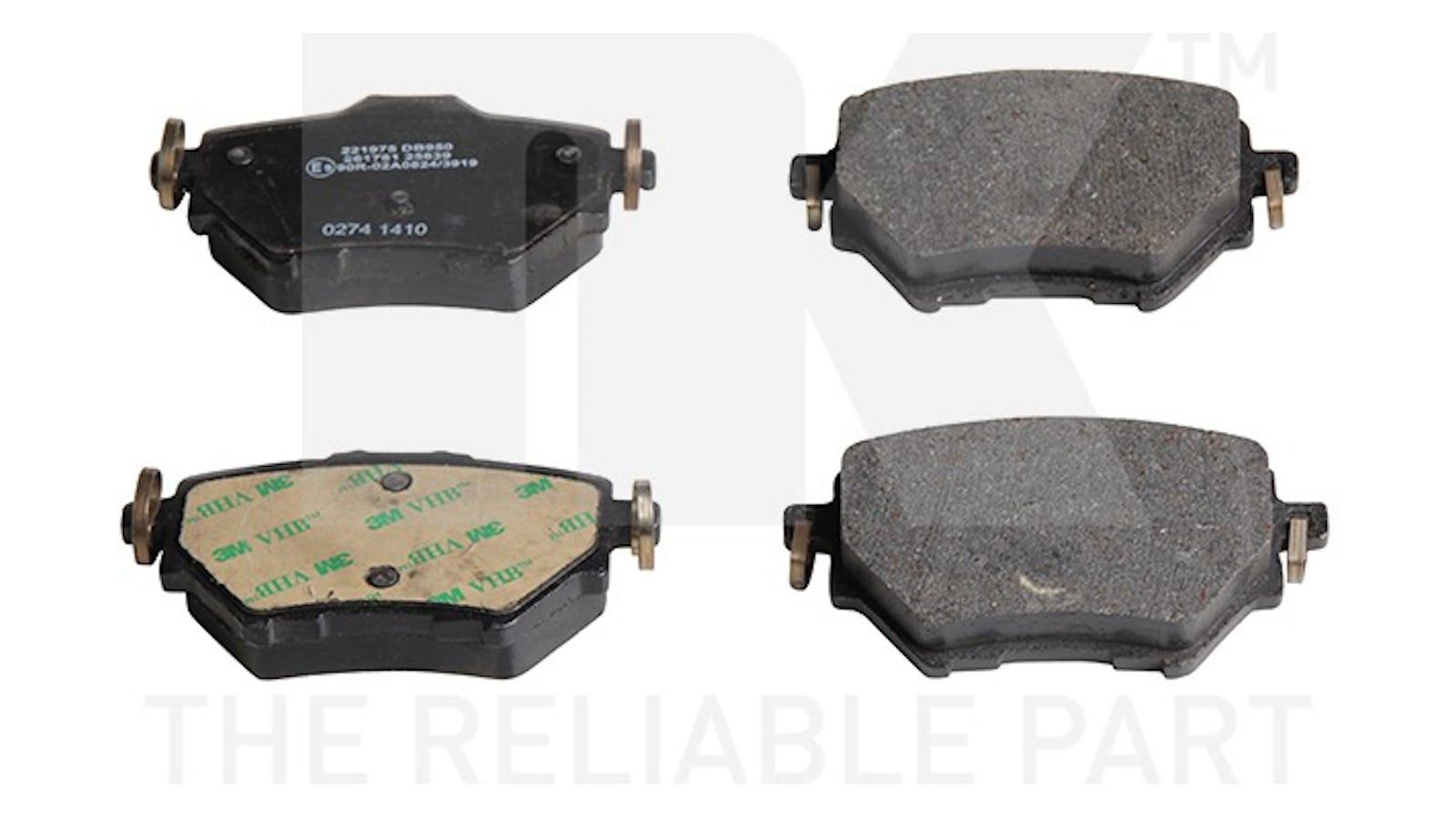 Bremsesett med calipere