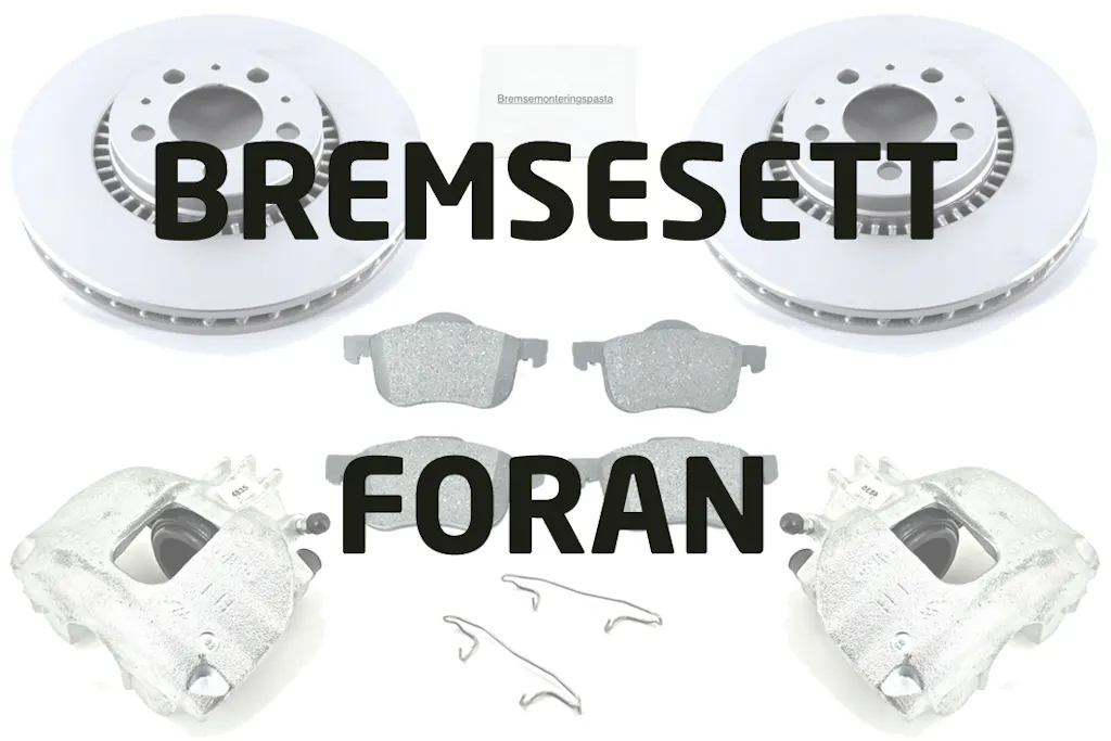 Bremsesett med calipere