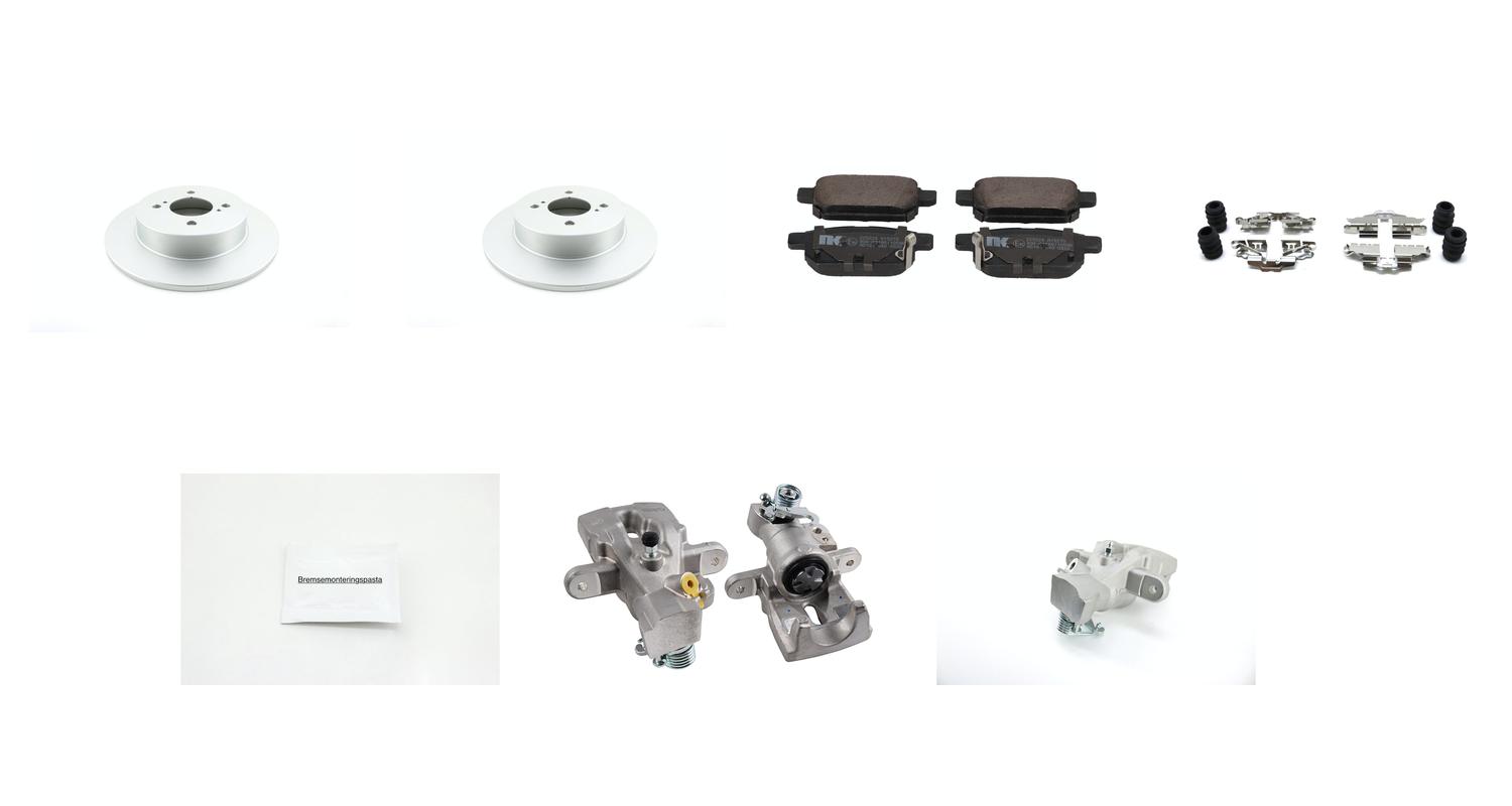 Bremsesett med calipere