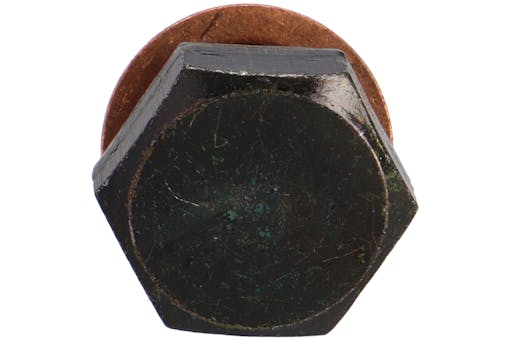 Tappeplugg, bunnpanne