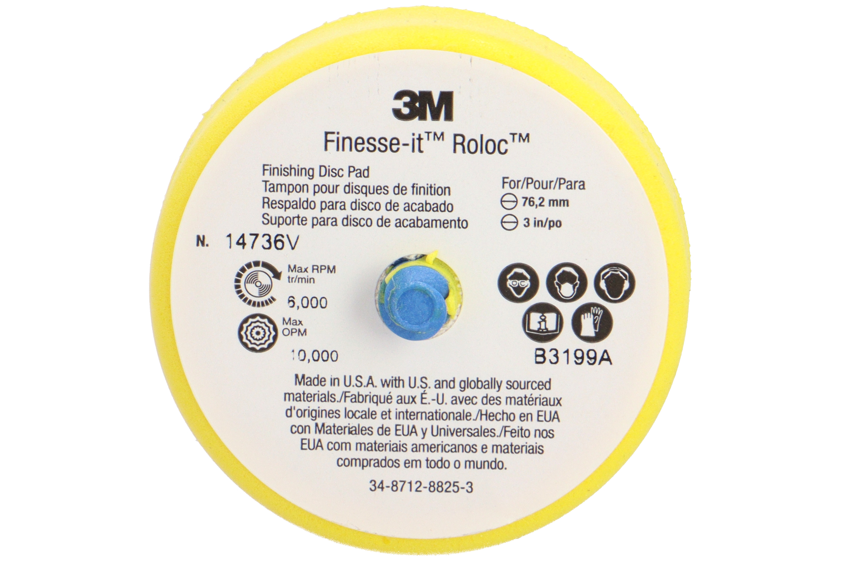 3M Sliperondeller, tilbehør