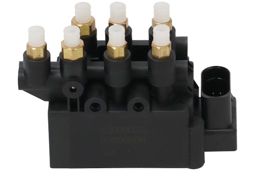 Luftkompressor, ventilenhet