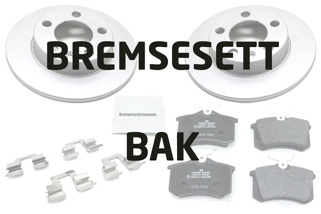 Bremsesett