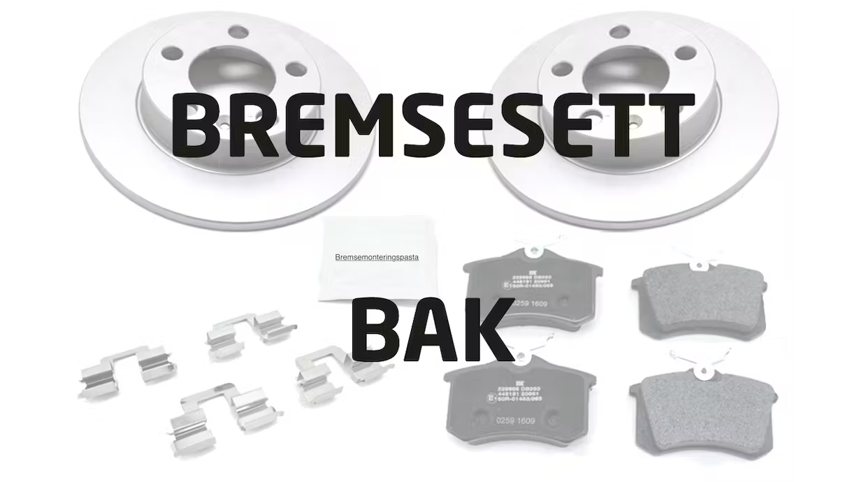 Bremsesett til Mercedes-Benz