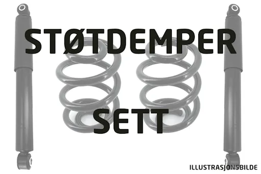 Støtdemper- og fjærsett