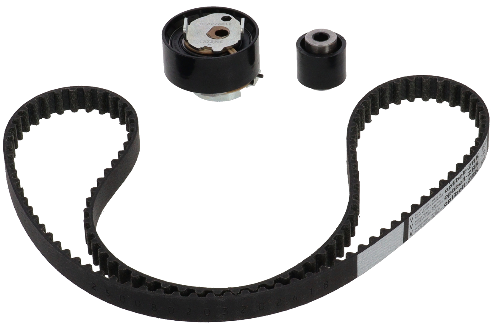 Registerreimsett uten vannpumpe