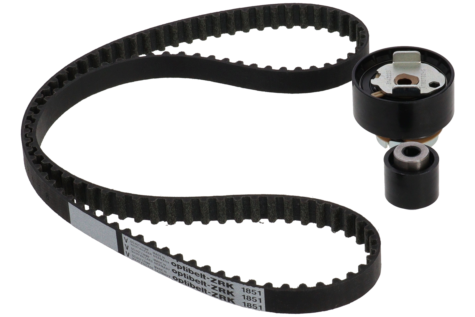 Registerreimsett uten vannpumpe