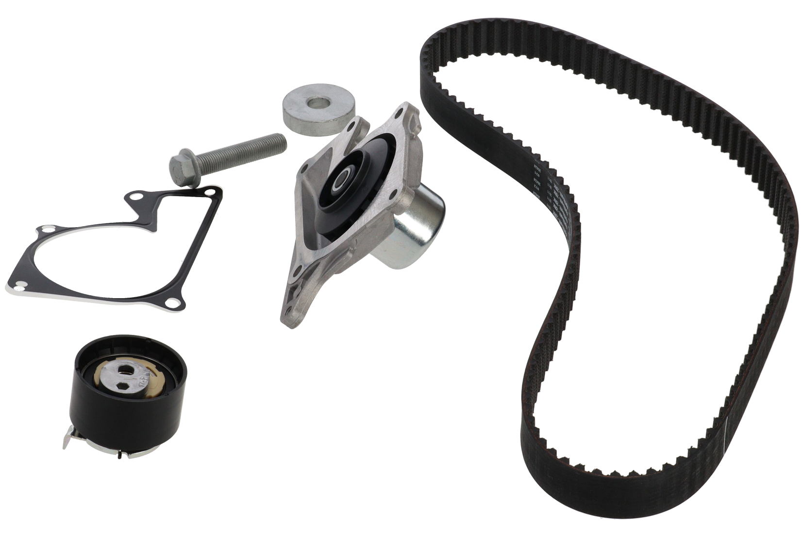 Registerreimsett med vannpumpe