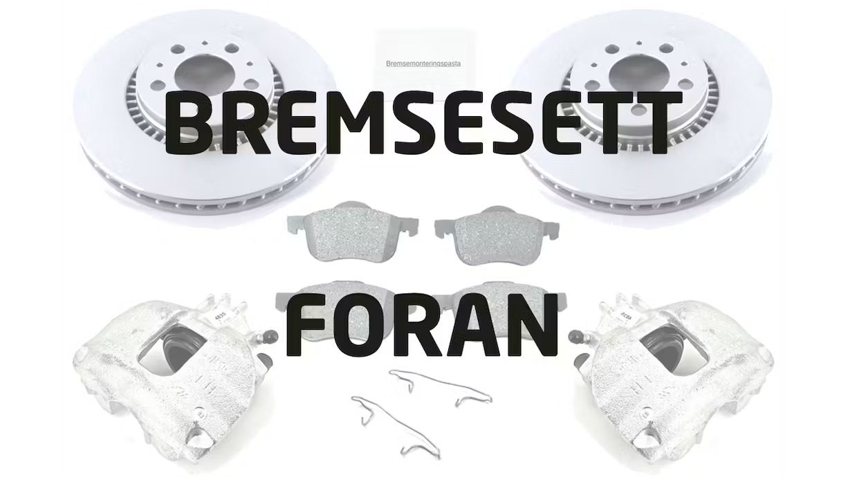 Bremsesett med calipere til Mini