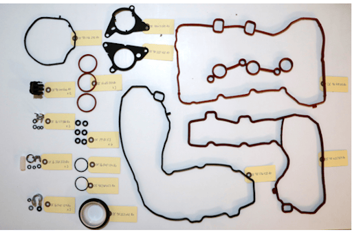 Registerreim, monteringssett