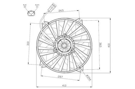 Radiatorvifte