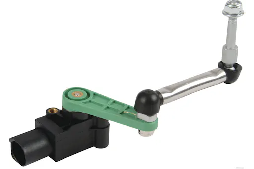 Luftfjæring, nivåsensor