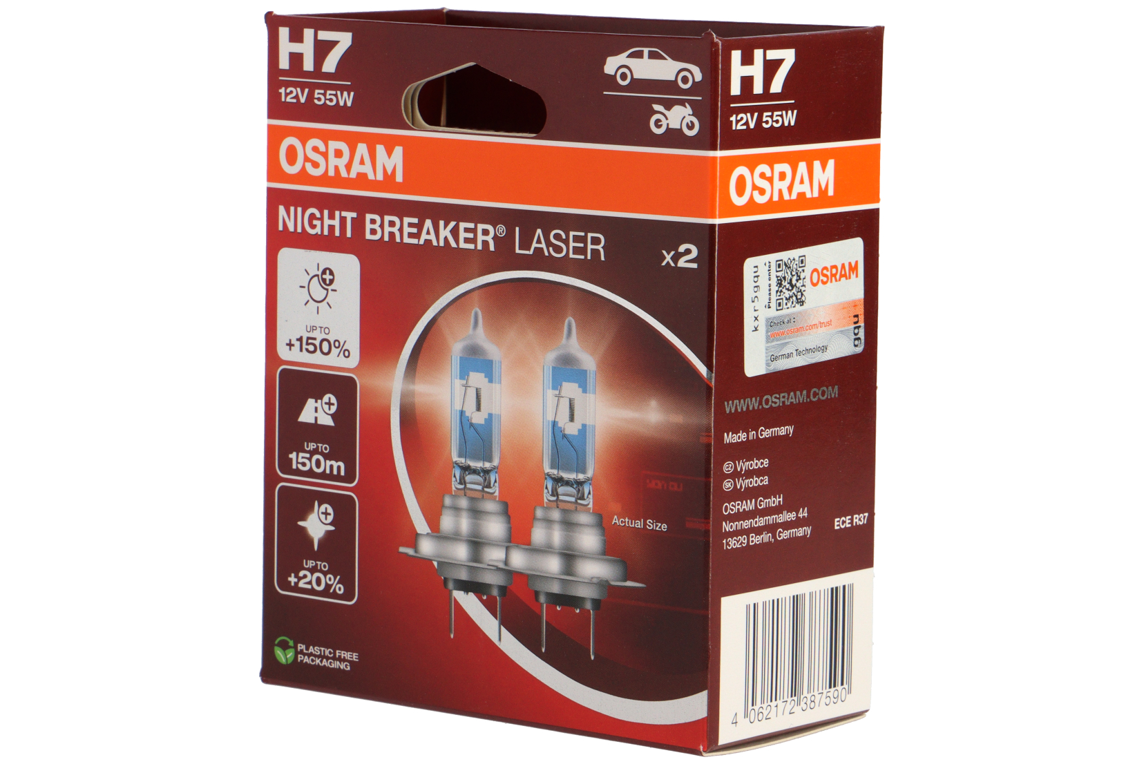 H7 Night Breaker Laser 150