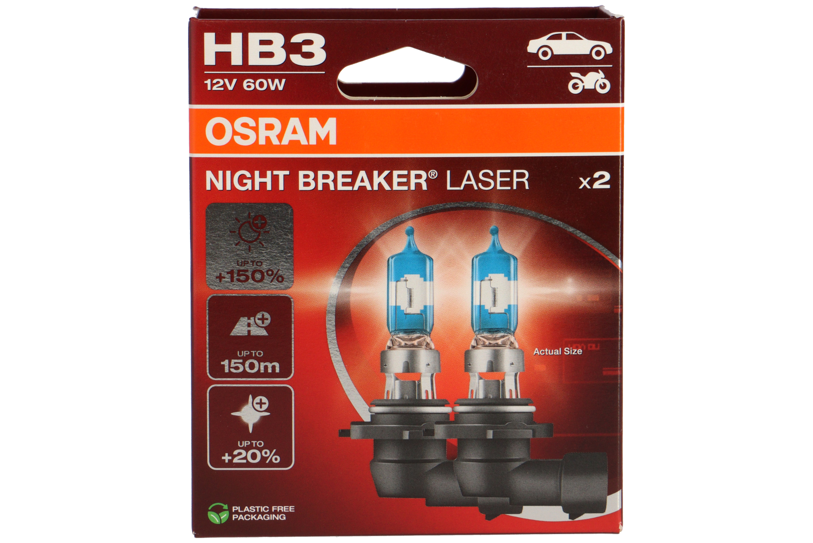 HB3 Night Breaker Laser 150