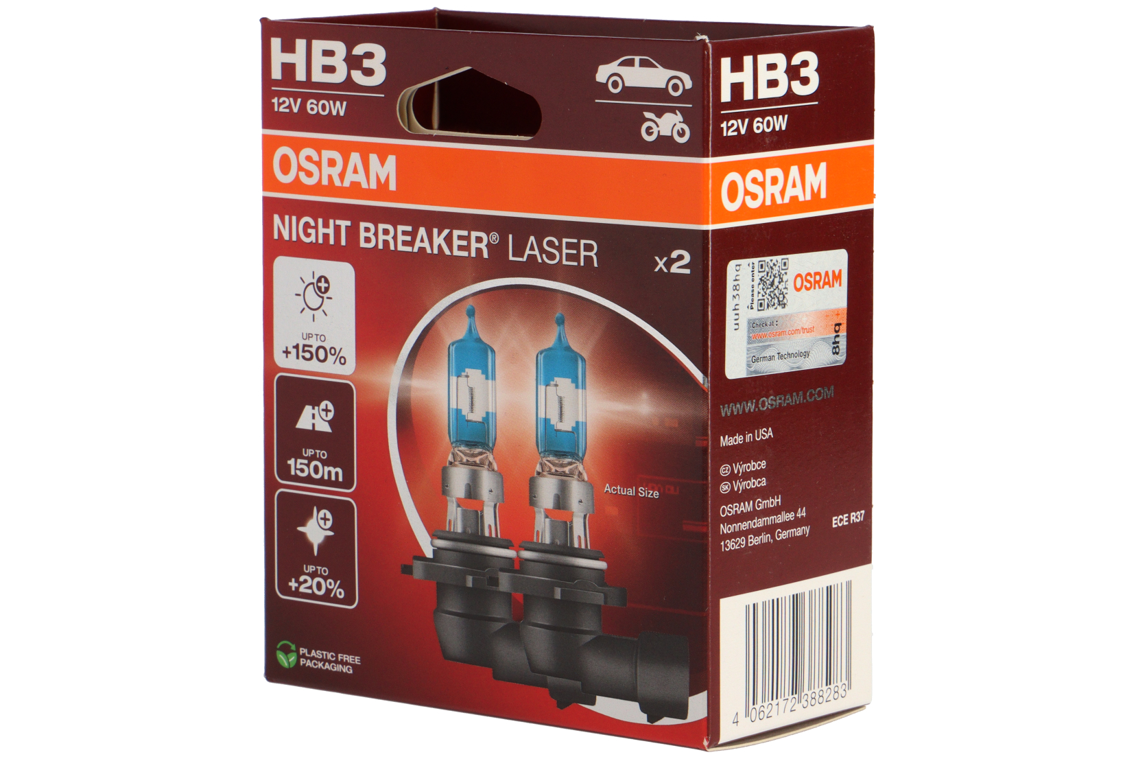 HB3 Night Breaker Laser 150
