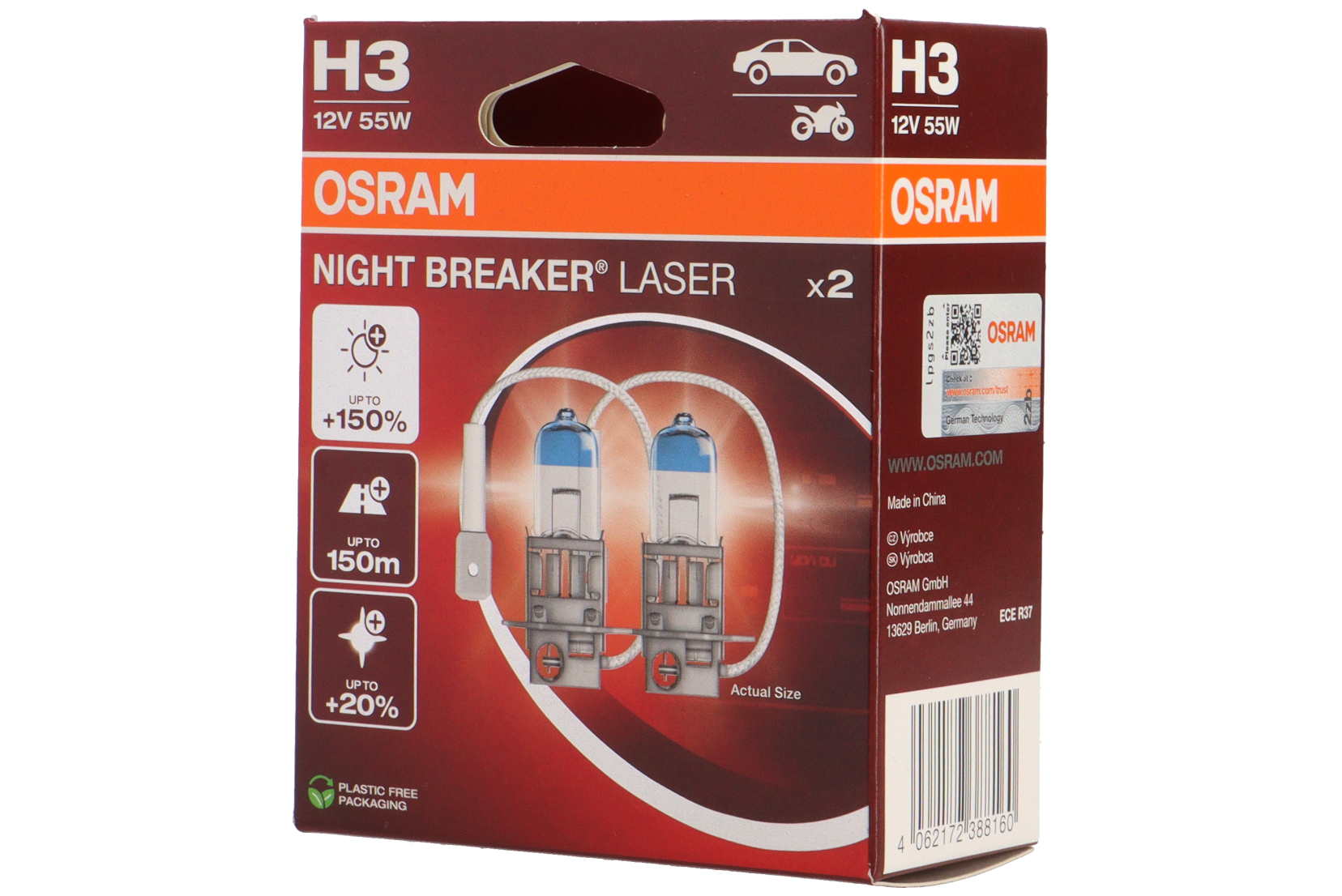 H3 Night Breaker Laser 150