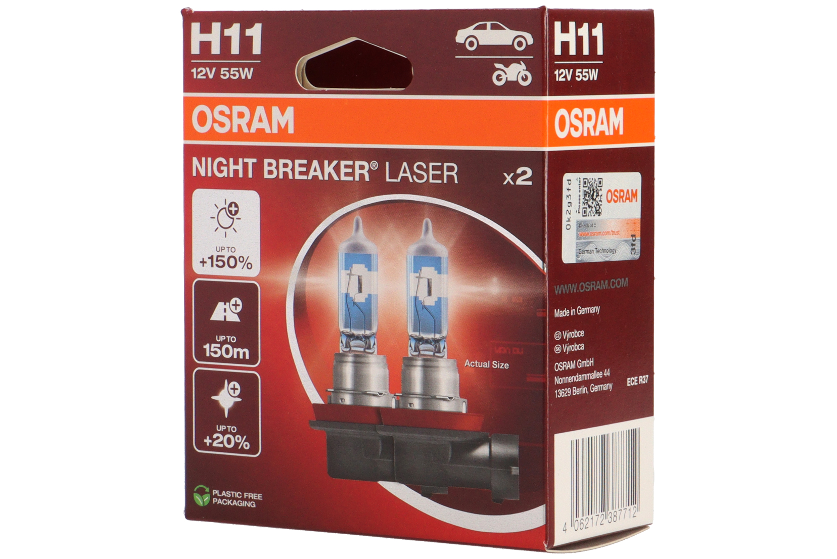 H11 Night Breaker Laser 150