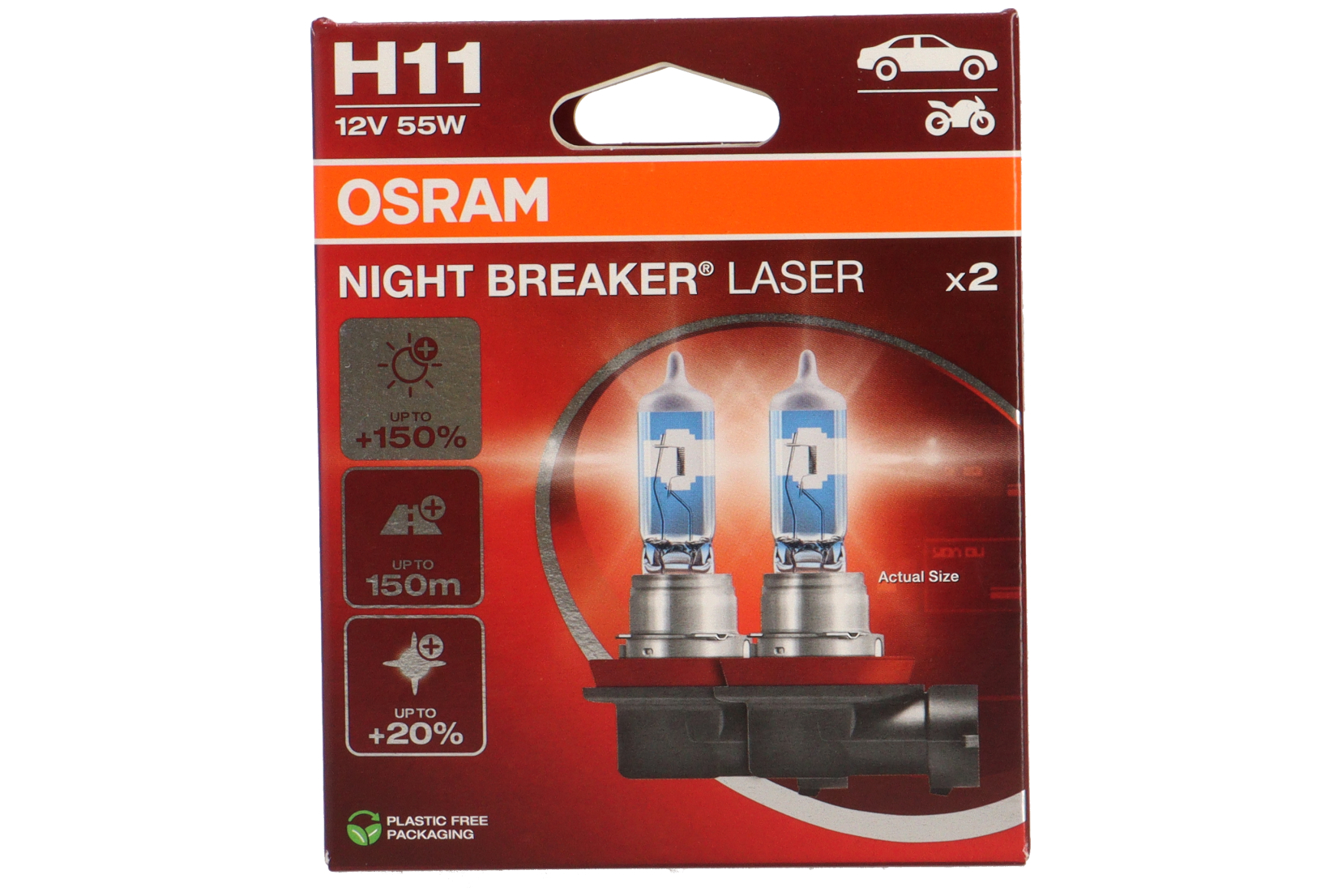 H11 Night Breaker Laser 150