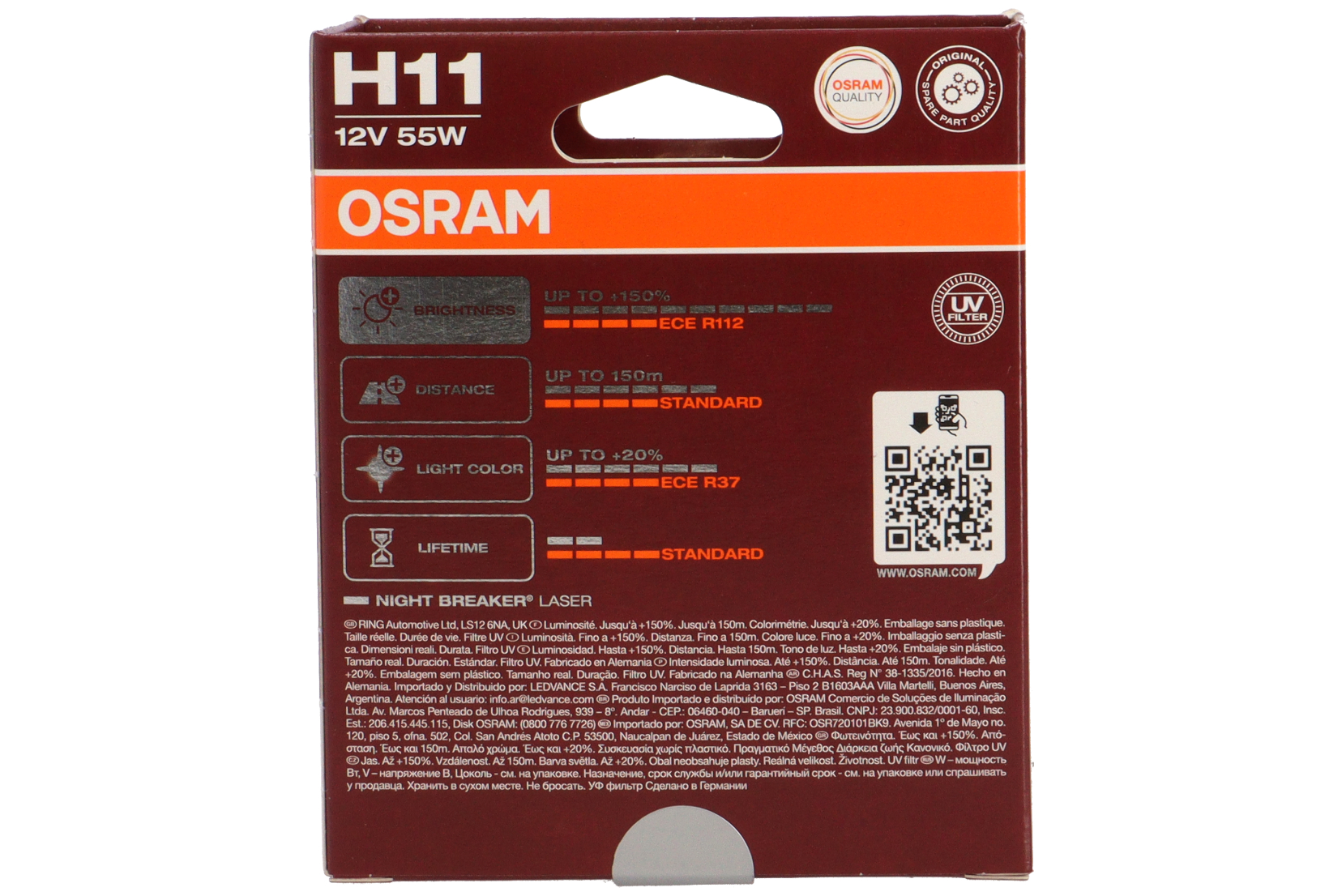 H11 Night Breaker Laser 150