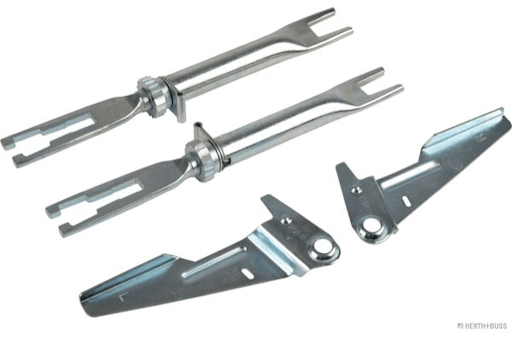 Bremsesko, justeringsenhet