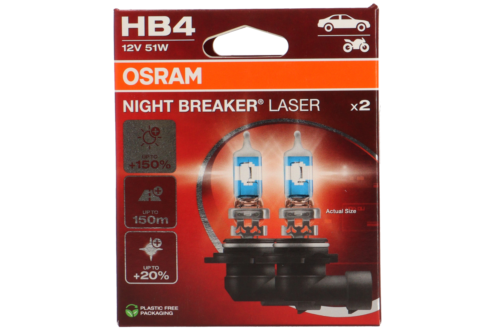 HB4 Night Breaker Laser 150