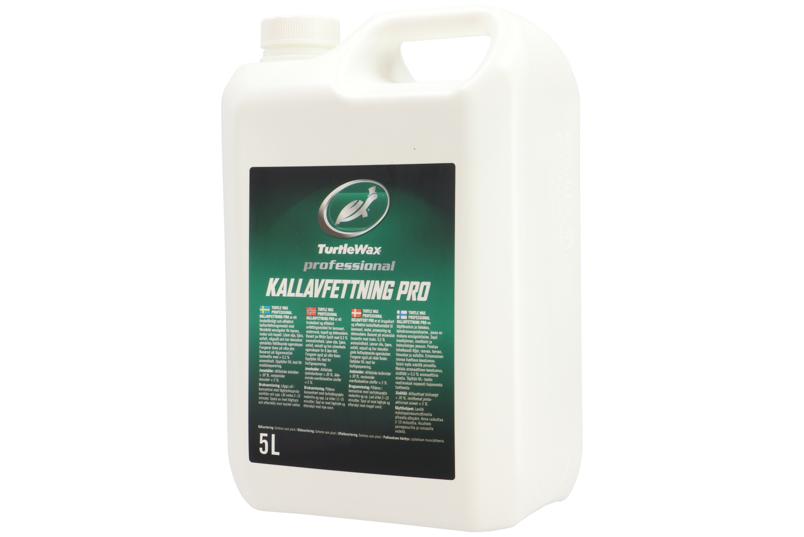 Turtle Wax Pro Kaldavfetting Pro 5L