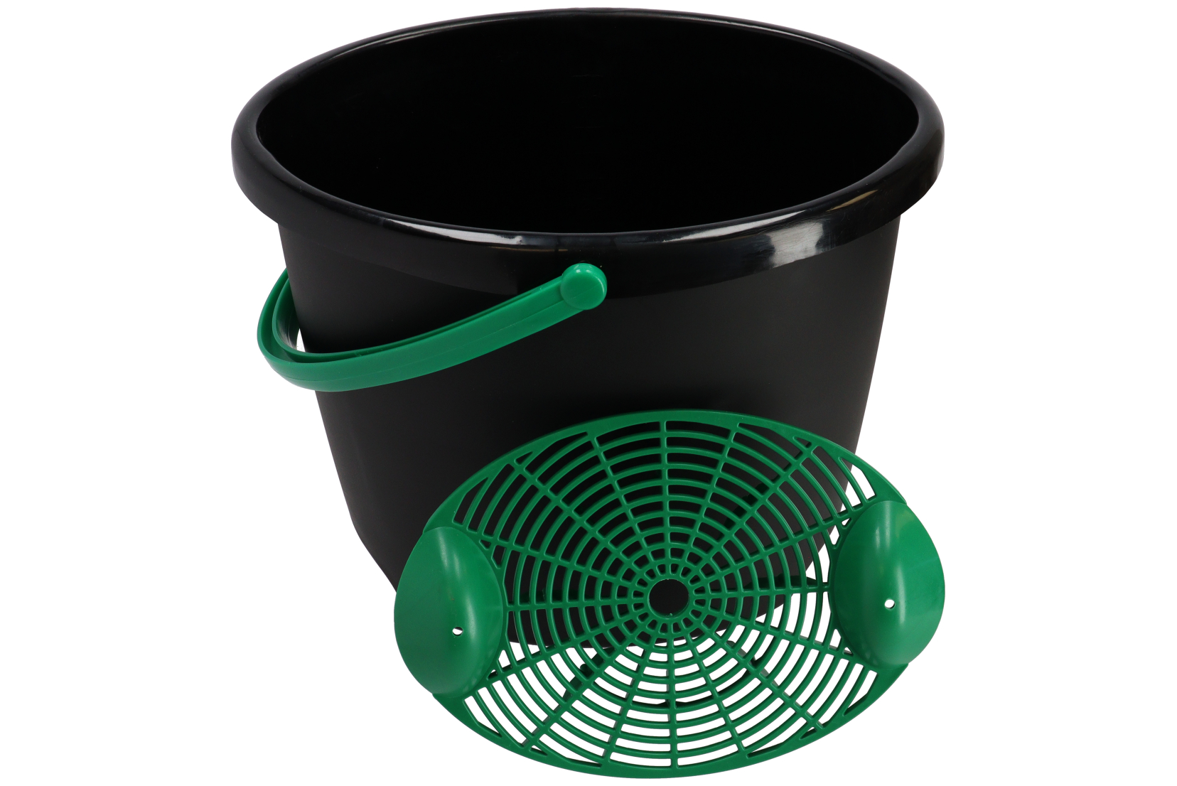 Vaskebøtte med rist 12L