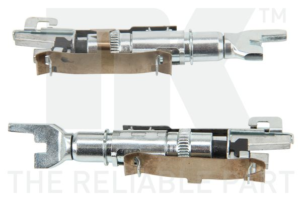 Bremsesko, justeringsenhet