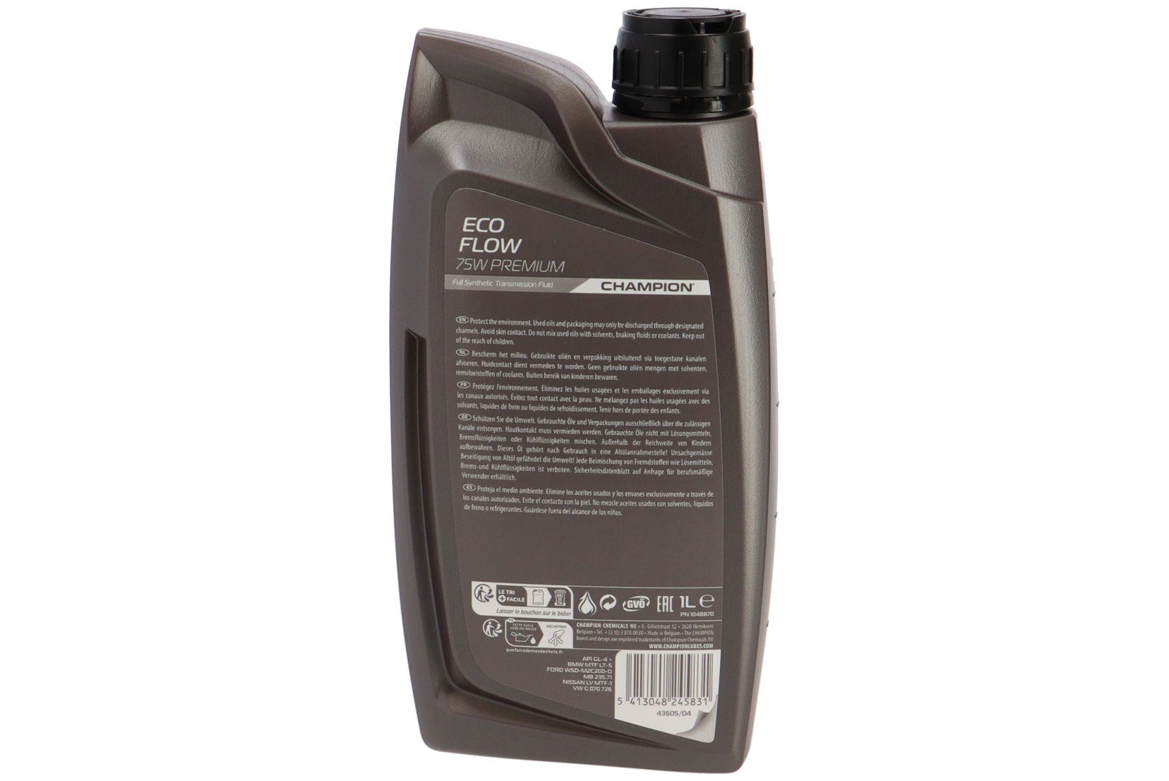 Elektrisk drivverk, olje